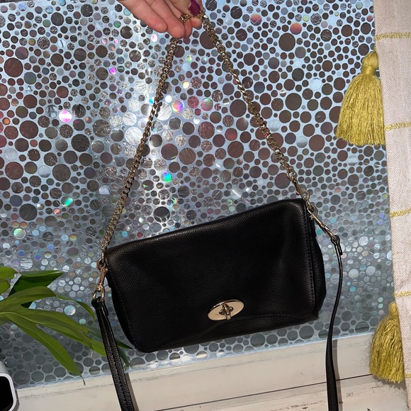 Coach Pebbled Leather Small Mini Crossbody - Picture 1 of 7